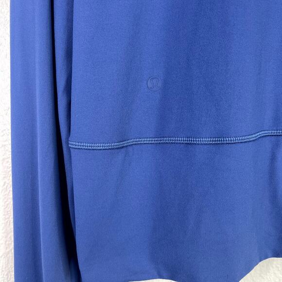 Lululemon Ready to Rulu Pullover Long Sleeve Funnel Neck 6 Stretch Soft Blue - Picture 5 of 7